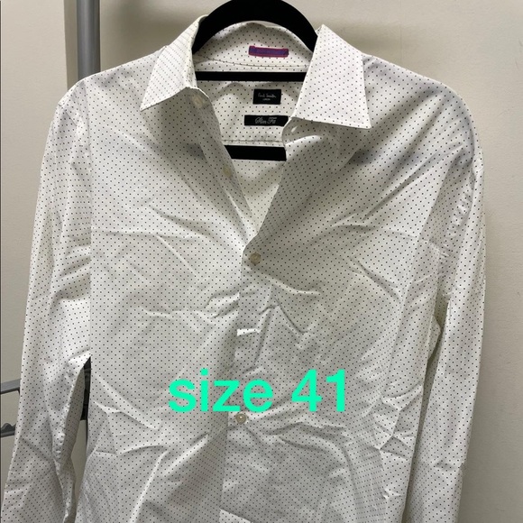 Paul smith polka dot shirt - size 41 - Picture 1 of 1